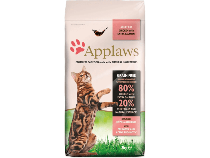 Applaws CAT DRY Adult Chicken & Salmon 2 kg.