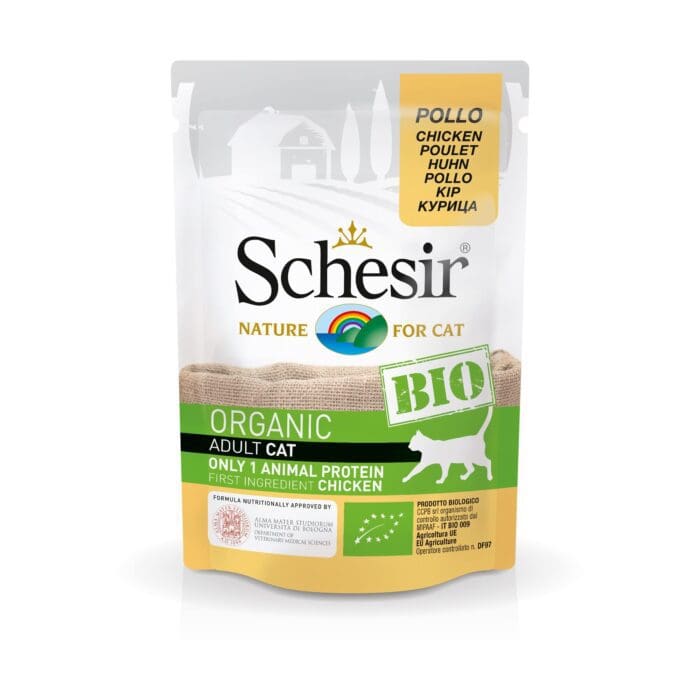 Schesir Cat - BIO CHICKEN 85gr