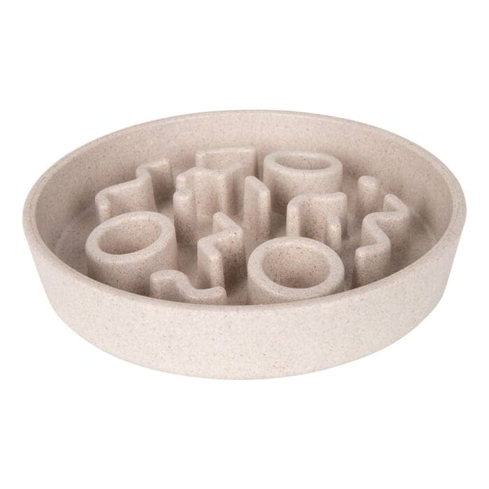 District 70 BAMBOO Cat Slow Feeder - ø 13,5 cm - Merengue