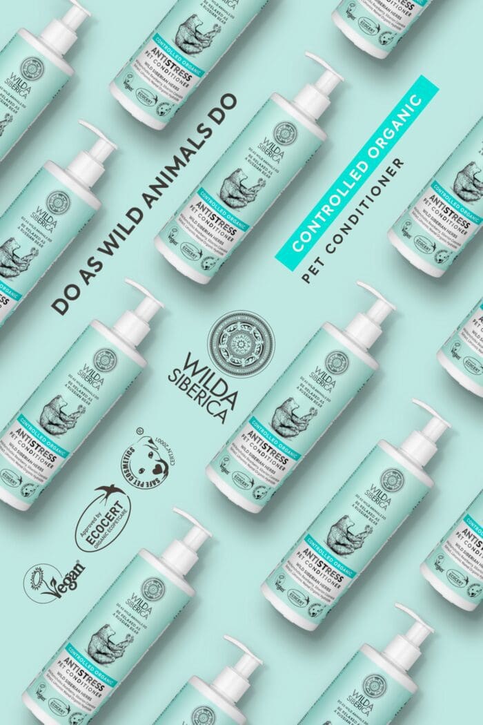 Wilda Siberica. Ð¡ontrolled organic "Antistress" pet conditioner, 400 ml
