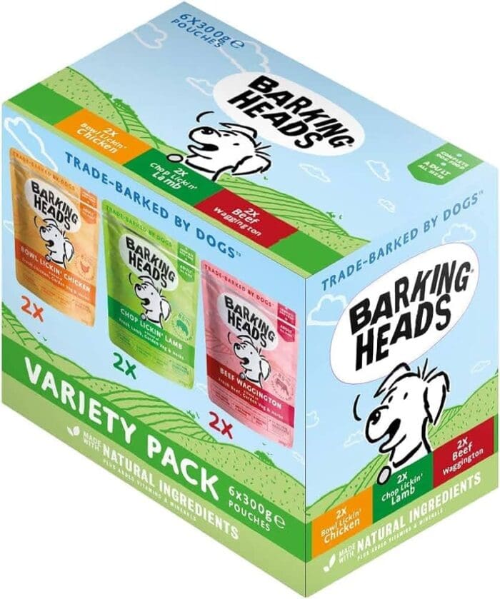 Barkingheads Wet - MULTIPACK 6x300gr